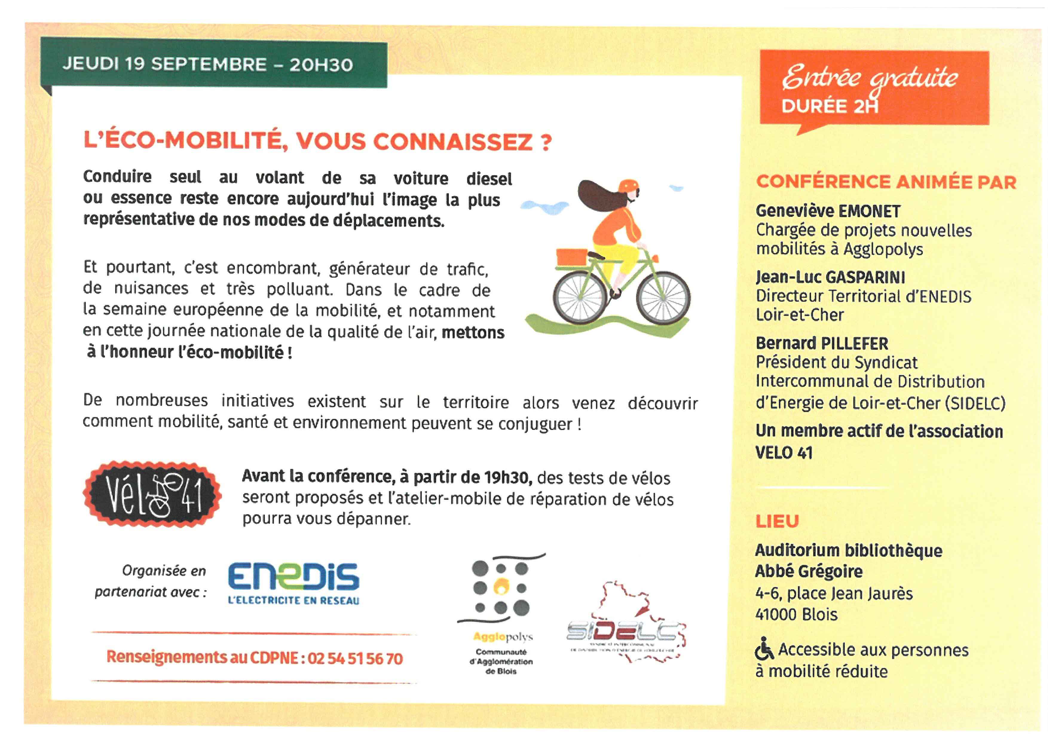 Conference Eco Mobilite Fosse41