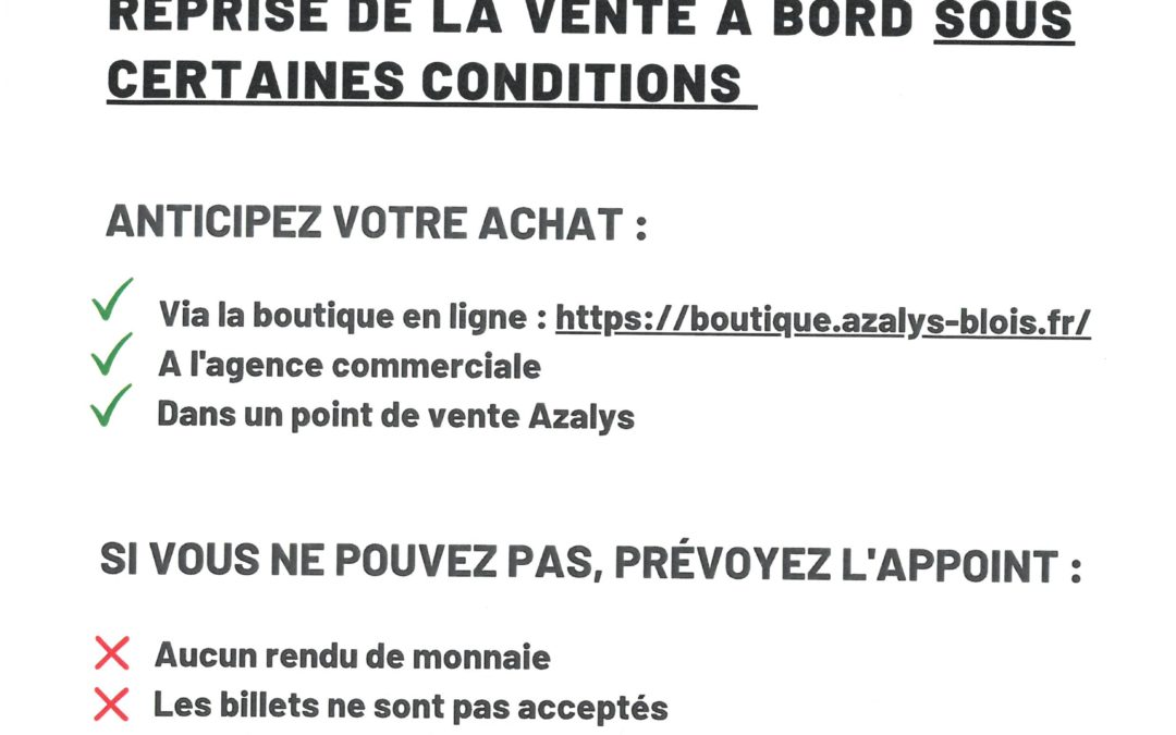 Informations reprise réseau AZALYS