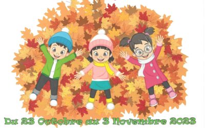 Inscriptions Centre de Loisirs Vacances d’automne 2023