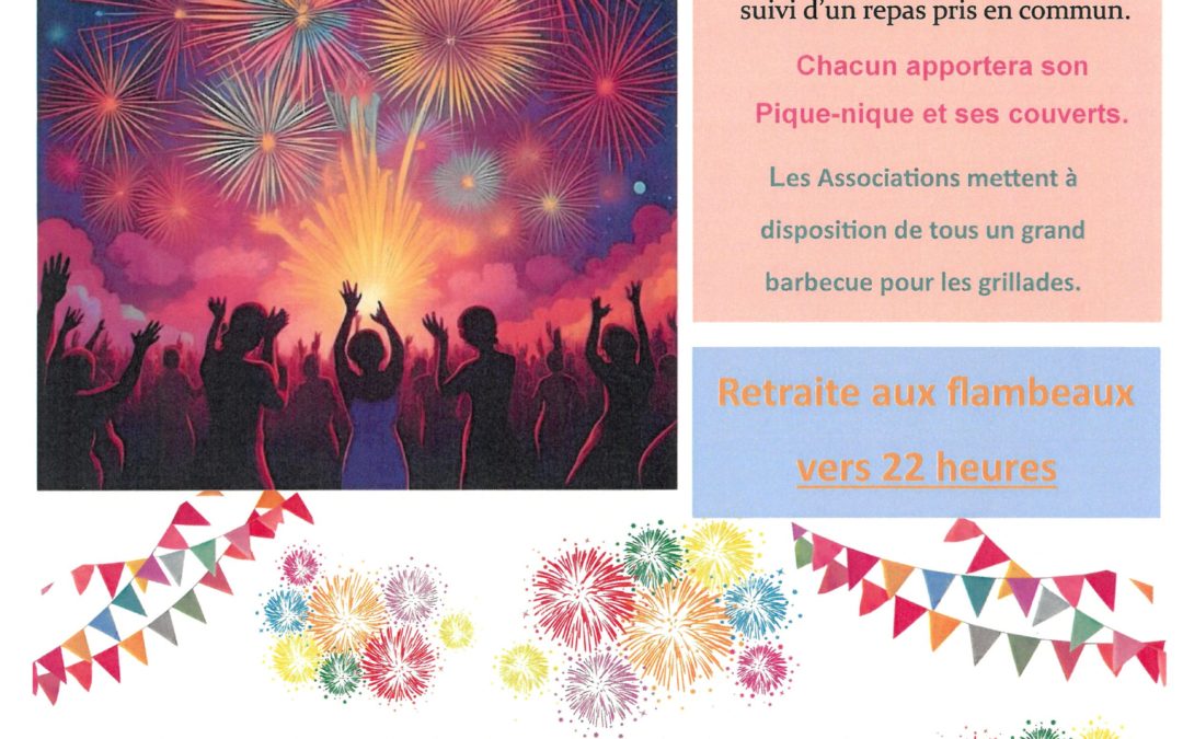 Feu d’artifice du 12 juillet 2025