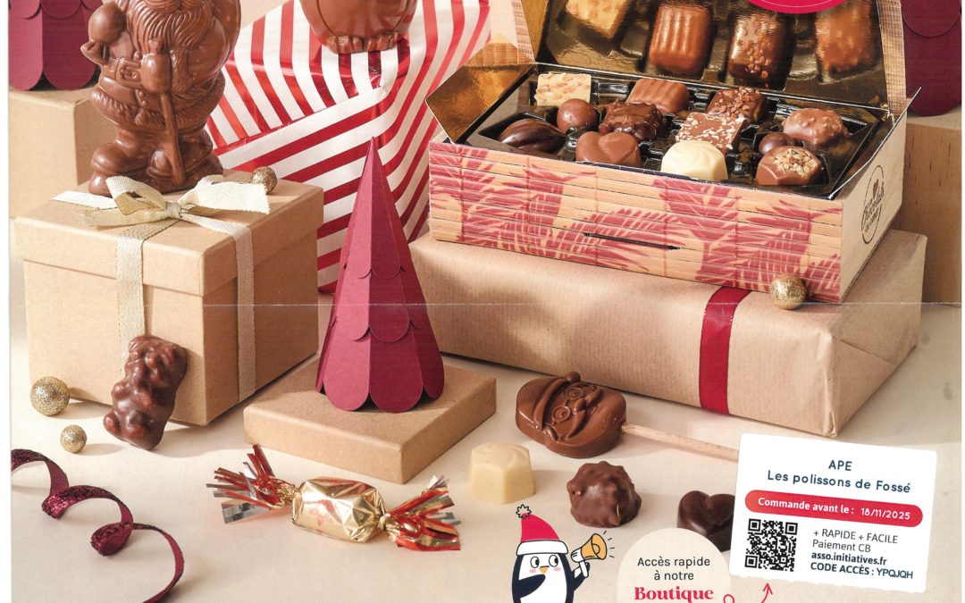 Commande Chocolats de Noël