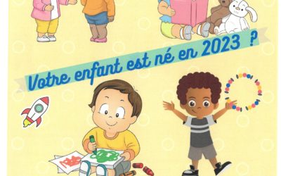 Inscription rentrée scolaire 2026-2027