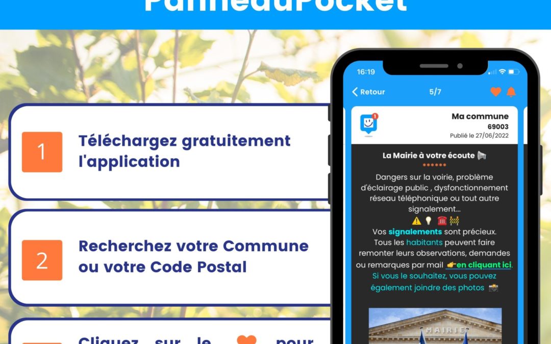 Application Panneau pocket