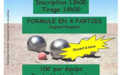 Concours de Pétanque